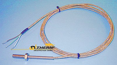 1xPT100 - M 5 - L = 10 mm - 4-Leiter